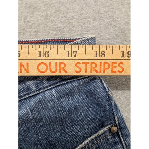 Vintage Tommy Hilfiger Jeans Womens 14 Blue Denim Boyfriend Relaxed Fit 00s - Picture 4 of 15